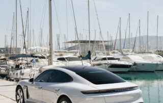 Porsche Taycan Rental Athens